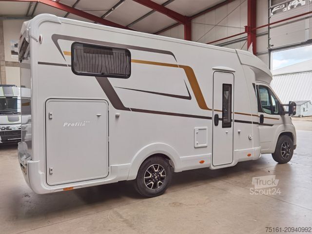 Half-integraal camper EURAMOBIL PROFILA T 695 EB / MODELL 2026 / EINZELBETTEN