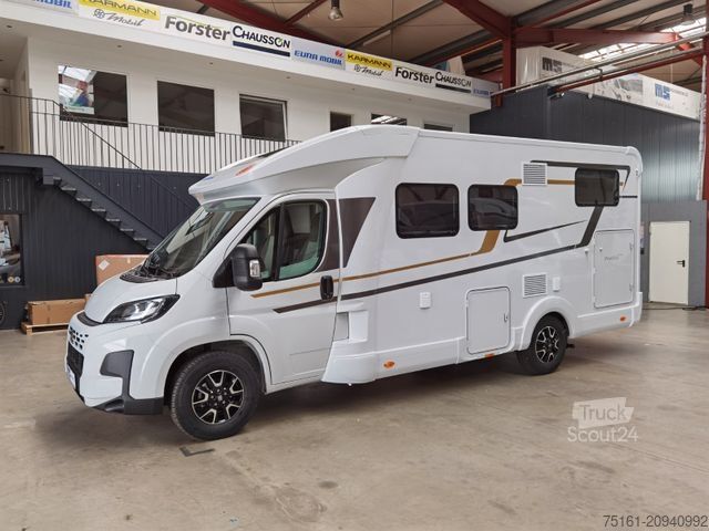 Yarı entegre karavan EURAMOBIL PROFILA T 695 EB / MODELL 2026 / EINZELBETTEN