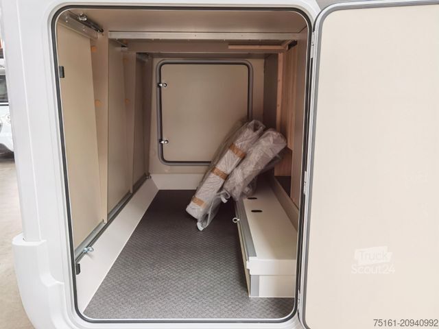 Yarı entegre karavan EURAMOBIL PROFILA T 695 EB / MODELL 2026 / EINZELBETTEN