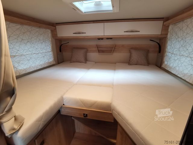 Yarı entegre karavan EURAMOBIL PROFILA T 695 EB / MODELL 2026 / EINZELBETTEN