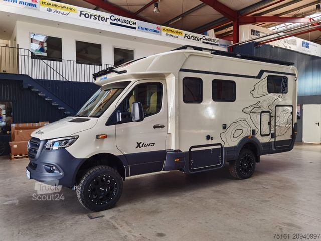 Halvintegreret autocamper EURAMOBIL XTURA 686 EF / MODELL 2026 /4x4 /TOP-AUSSTATTUNG