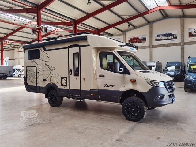 Halvintegreret autocamper EURAMOBIL XTURA 686 EF / MODELL 2026 /4x4 /TOP-AUSSTATTUNG