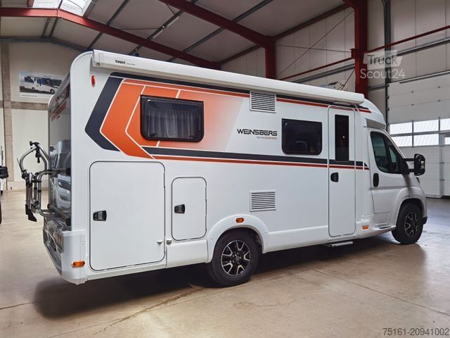 Teilintegriertes Wohnmobil WEINSBERG CARACOMPACT 600 MEG EDITION PEPPER /EINZELBETTEN