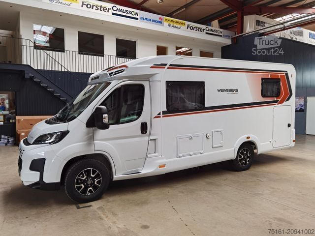 Teilintegriertes Wohnmobil WEINSBERG CARACOMPACT 600 MEG EDITION PEPPER /EINZELBETTEN