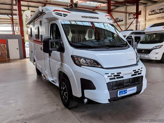 Teilintegriertes Wohnmobil WEINSBERG CARACOMPACT 600 MEG EDITION PEPPER /EINZELBETTEN