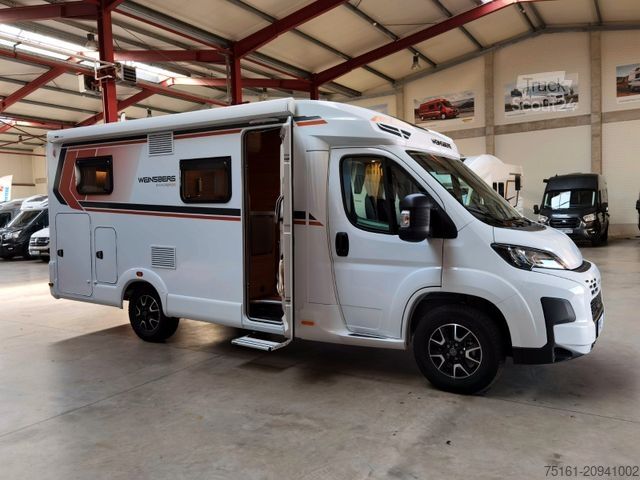 Teilintegriertes Wohnmobil WEINSBERG CARACOMPACT 600 MEG EDITION PEPPER /EINZELBETTEN