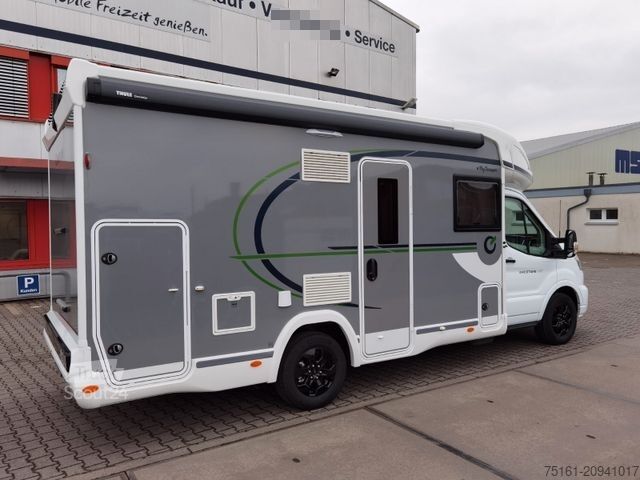 Halvintegrerad husbil CHAUSSON 640 TITANIUM /-2026- / XXL-HUBBETT / AHK / 4.1T.