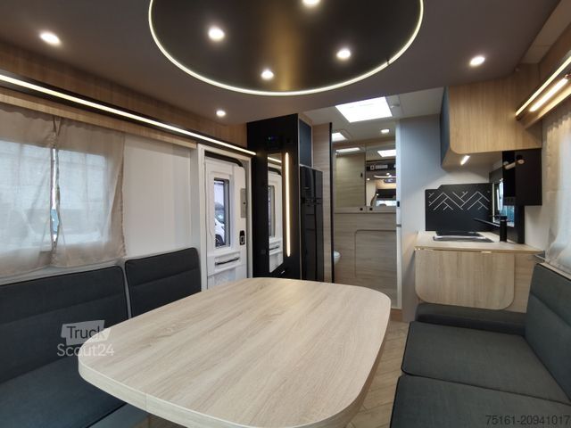 Halvintegreret autocamper CHAUSSON 640 TITANIUM / MODELL 2026 / 165PS / XXL-HUBBETT