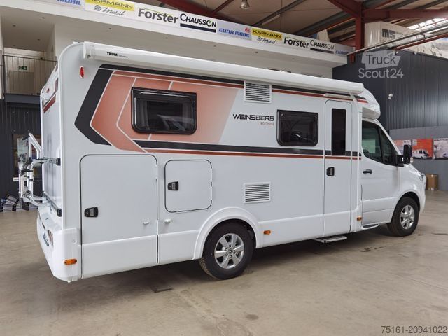Teilintegriertes Wohnmobil WEINSBERG CARACOMPACT 640 MEG EDITION-PEPPER / 170PS - 9G.