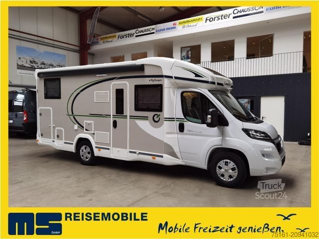 Halvintegreret autocamper CHAUSSON 724 ETAPE - LINE /140PS /ZUBEHÖR & CONNECT PAKET