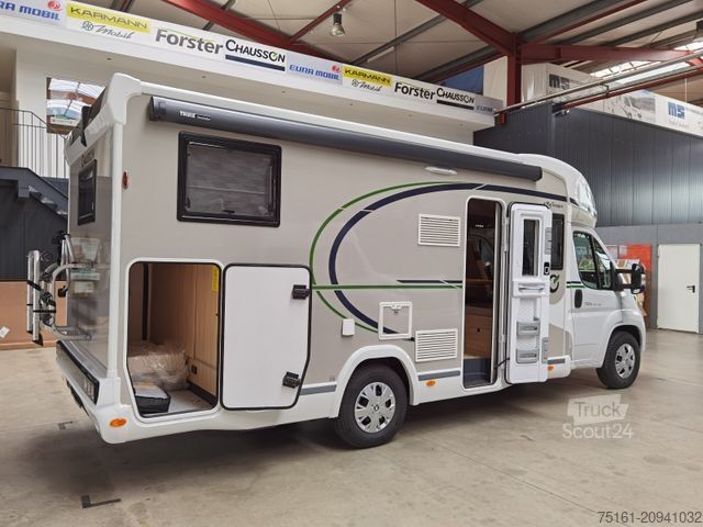 Halvintegreret autocamper CHAUSSON 724 ETAPE - LINE /140PS /ZUBEHÖR & CONNECT PAKET