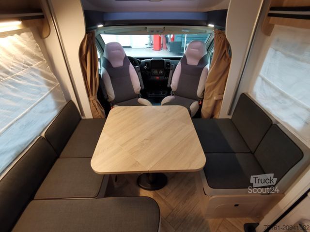 Halvintegreret autocamper CHAUSSON 724 ETAPE - LINE /140PS /ZUBEHÖR & CONNECT PAKET
