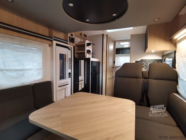 Halvintegreret autocamper CHAUSSON 724 ETAPE - LINE /140PS /ZUBEHÖR & CONNECT PAKET
