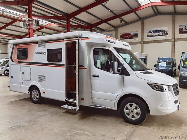 Teilintegriertes Wohnmobil WEINSBERG CARACOMPACT 640 MEG EDITION-PEPPER / EINZELBETTE