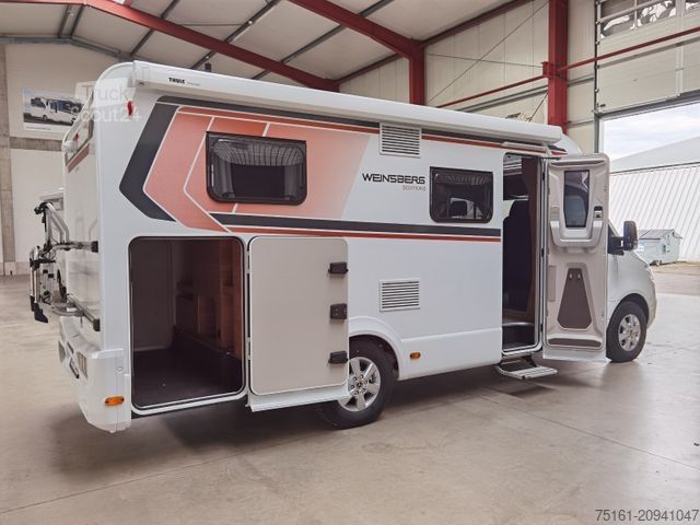 Teilintegriertes Wohnmobil WEINSBERG CARACOMPACT 640 MEG EDITION-PEPPER / EINZELBETTE