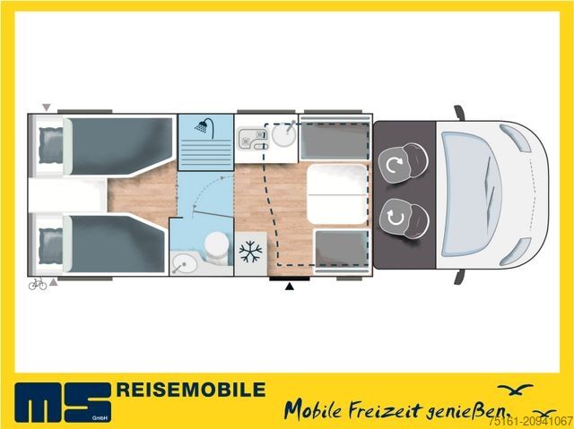 Camping-car semi-intégré CHAUSSON 797 TITANIUM /-2026- / 4.1T. / ALDEN SAT- ANLAGE