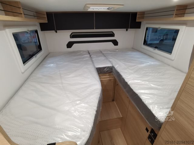 Halvintegreret autocamper CHAUSSON S 697 SPORT LINE / -2026- / 165PS / EINZELBETTEN