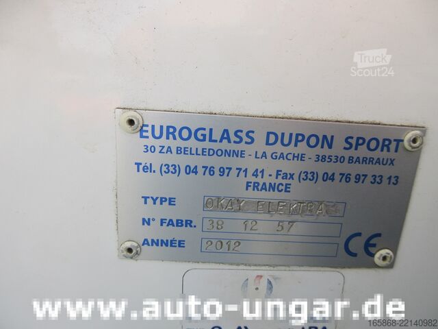 Macchina per la manutenzione del ghiaccio Dupon Zamboni Elektra 80V IceResurfacer