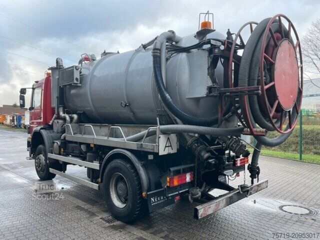 Vakuuminė cisterna sunkvežimis Mercedes-Benz 1828 4x4 Atego Saugwagen 11.000ltr.