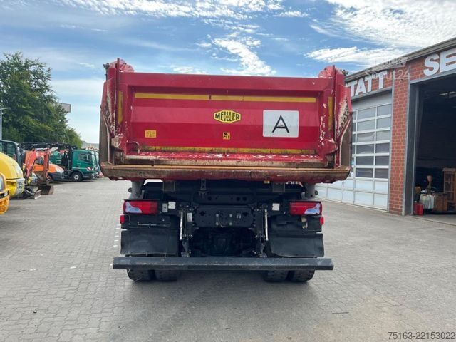 Trójstronna wywrotka MAN TG-S 35.440 8x4 BB 4-Achs Kipper Bordmatik