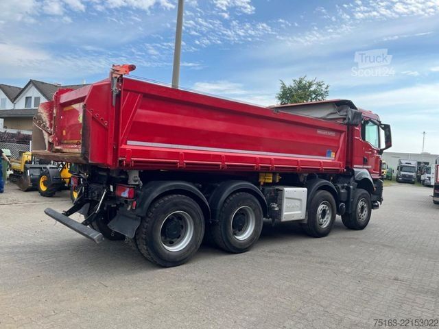 Trójstronna wywrotka MAN TG-S 35.440 8x4 BB 4-Achs Kipper Bordmatik
