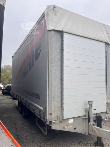 Rimorchio aperto con telone MÖSLEIN TP 11-D Tandem Schiebeplane, Edscha