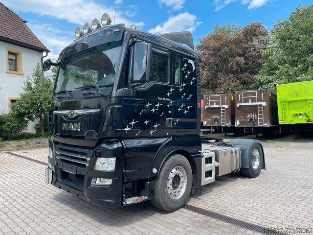 Standard nyergesvontató MAN TGX 18.500 4x2 BL Retarder Alufelgen Kipphydraul