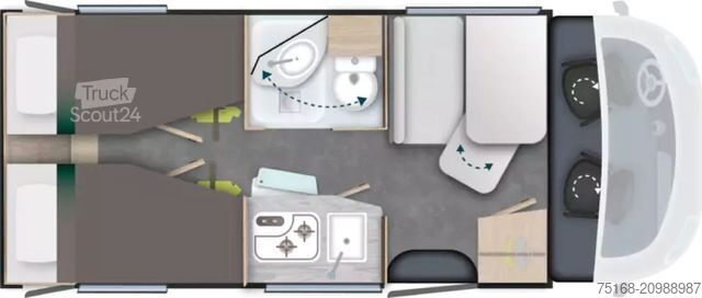 Camping-car semi-intégré CHALLENGER S-Teilintegrierte S217 Sport Edition Modell 2026