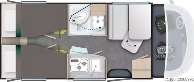 Camping-car semi-intégré CHALLENGER S-Teilintegrierte S217 Sport Edition Modell 2026