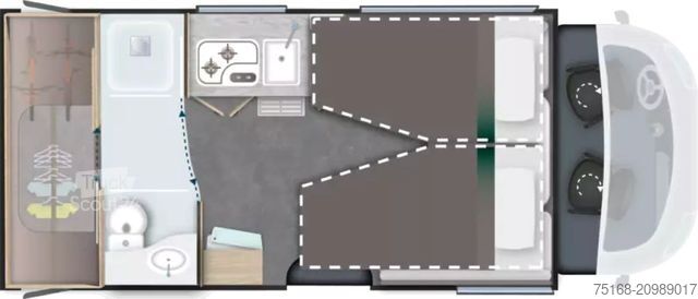 Camping-car semi-intégré CHALLENGER Teilintegriert 270 Graphite Edition Modell 2026