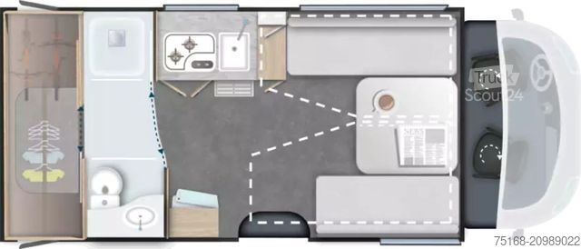 Camping-car semi-intégré CHALLENGER Teilintegriert 270 Graphite Edition Modell 2026