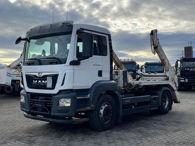 Pašizgāzējs kravas automobilis MAN TG-S 18.420 4x2 Absetzkipper Meiller, Funk