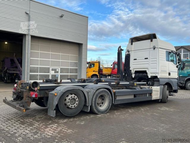 Camion benne à bras amovible MAN TG-X 26.440 6x2-2 LL Abrollkipper Meiller RK20.7