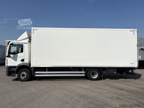 Dobozos teherautó MAN TGM 15.250 4X2, KOFFER MIT LBW,