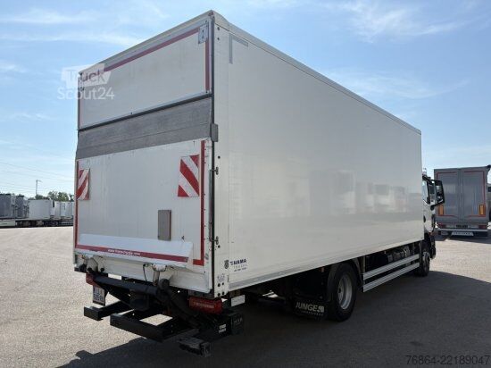 Dobozos teherautó MAN TGM 15.250 4X2, KOFFER MIT LBW,