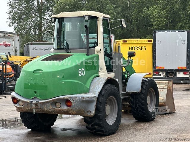 Погрузчик с колёсным шасси ATLAS Weyhausen 95 Palettengabel&Schaufel