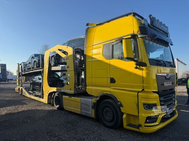 Automobilių pervežimo puspriekabė Vega VEGA 2-Achs Autotransporter Neuwertig