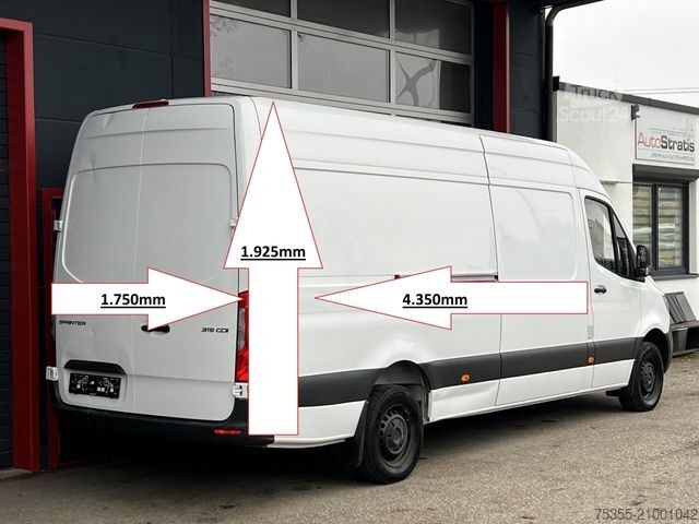 Fourgon surélevé MERCEDES-BENZ Sprinter 315 CDI MAXI Klima Tempomat Start/Stop
