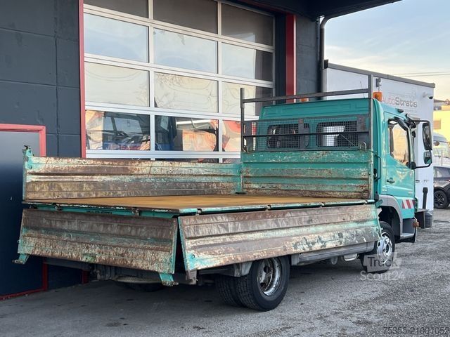 Camion-benne tricar MERCEDES-BENZ Atego 1022 Blatt/Blatt Klima 4m Meiller 2x AHK