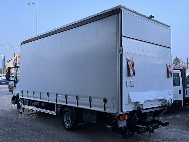 Curtain sider van IVECO EuroCargo ML 80E22 ACC 6,1m LBW KlimaOrig 21`Km!