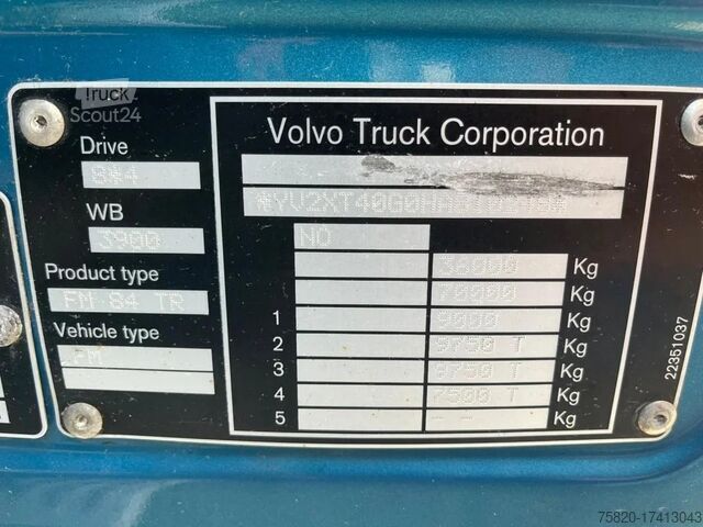 Camion cu macara Volvo FM 500 8X4 TRIDEM + PALFINGER PK 27001-EH G KRA...