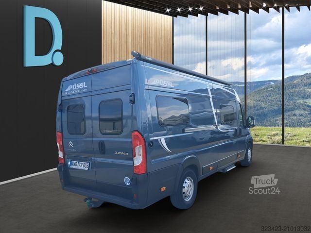 Camping-car PÖSSL Roadcruiser Citroen 165 PS Mark./AHK/Navi/Solar