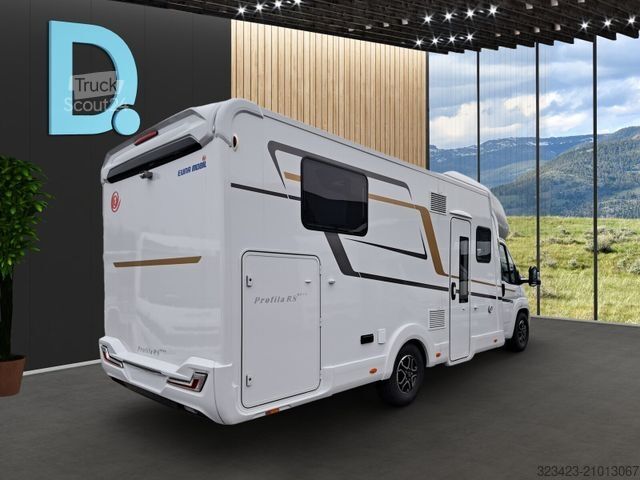 Camping-car semi-intégré EURAMOBIL Profila RS 720 QF Aktionsfahrzeug !!