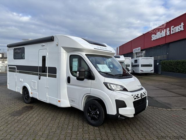 Half-integraal camper CORIGON T Advanced 700 S *Safety Paket*TV-Paket*Markise*