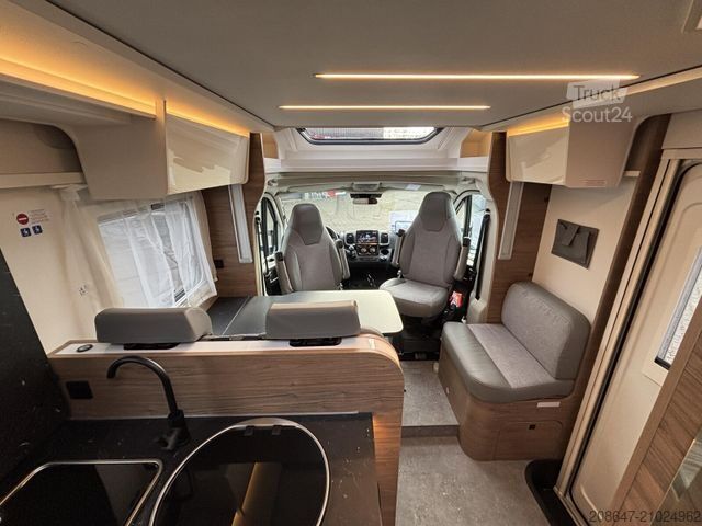 Half-integraal camper CORIGON T Advanced 700 S *Safety Paket*TV-Paket*Markise*