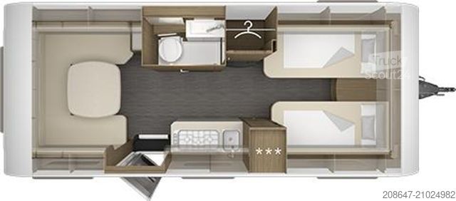 Caravan TABBERT Cazadora 550 E 2.3 *Modell 2026*2.000 kg*