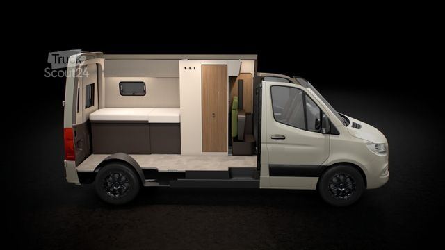 Camping-car BÜRSTNER Habiton X HMX 6.0 Markise*4.100 kg*Trenntoilette