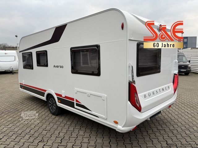 Caravan BÜRSTNER Averso 465 TS *1.700kg*Heckfenster*Dusch Paket*