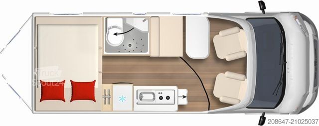 Camping-car BÜRSTNER Eliseo C 602 *Automatik*Safety Paket*Schwarz*