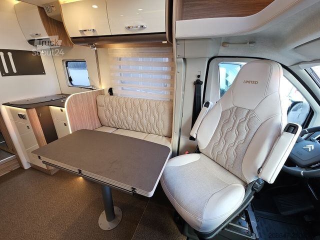 Half-integraal camper BÜRSTNER Limited T 727 G *Markise*Fahrradträger*